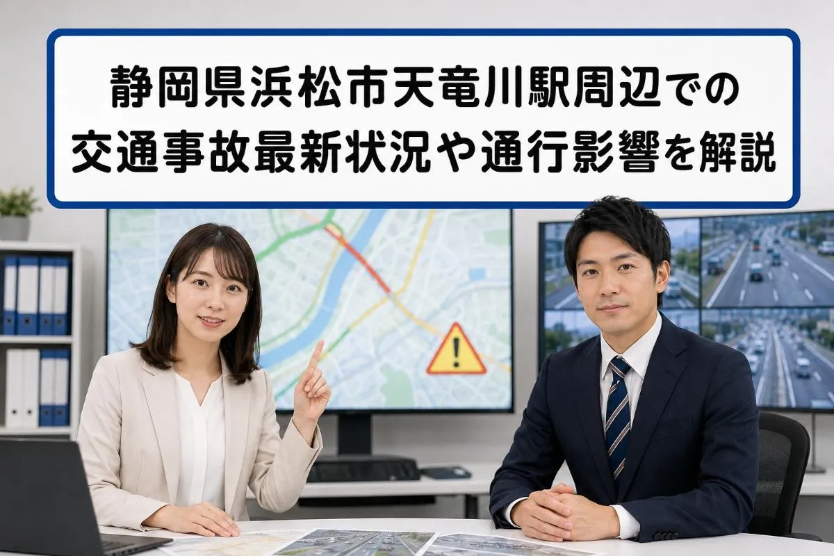 静岡県浜松市天竜川駅周辺での交通事故最新状況や通行影響を解説